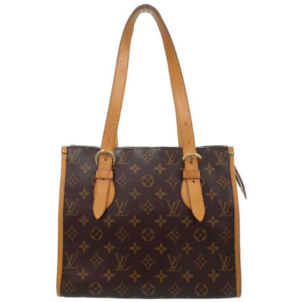 Louis Vuitton Brown Bag Popincourt Leather Shoulder Monogram - Picture 2 of 8